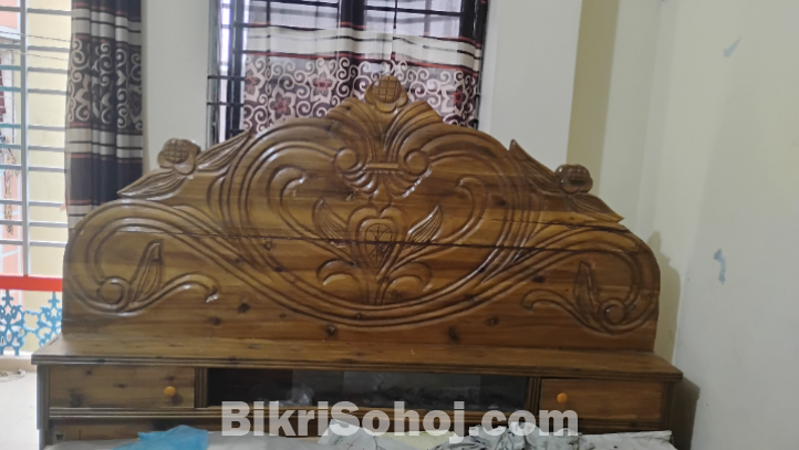 আকশমনি/একাশি কাঠের তৈরি সেমিবক্স ৬/৭